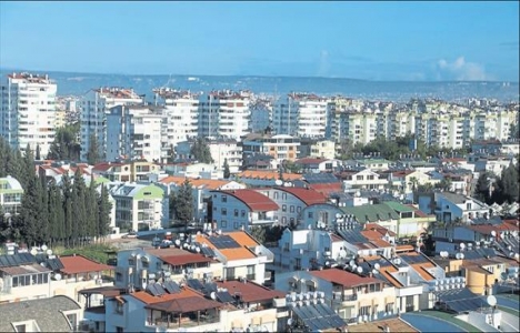 Antalya'nın üç büyük merkezinde inşaat sektörü düşüş yaşıyor!