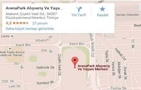 Arena Park Kurban Bayramı çalışma saatleri!