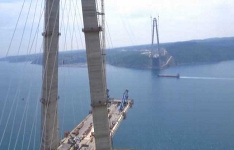 3.Köprü nün inşaatından son kareler!