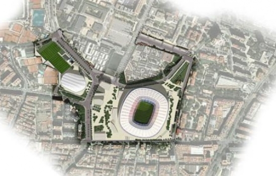 Barcelona nın stadı Nou Camp ın müthiş detayları!