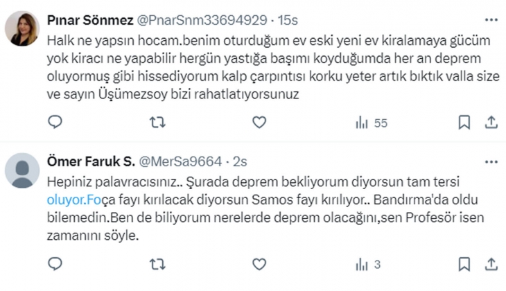 Prof. Dr. Övgün Ahmet Ercan, Yeter artık dedi: Doğu da 5.7, Anadolu da 6.2, Batı da 6.4 büyüklüğünde deprem eşiği...