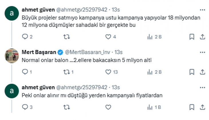 Mert Başaran uyardı: Evlerinizi, arsalarınızı ülke batacak, sat kurtul diyenlere kanıp satmayın!