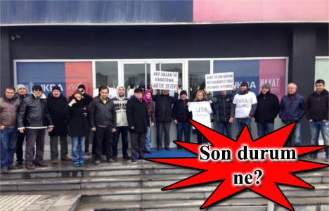 Ukra City mağdurları eyleme devam ediyor!