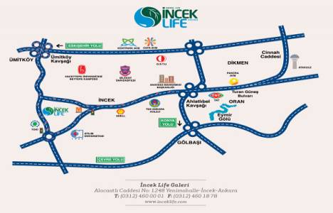 Ankara İncek Green nerede?