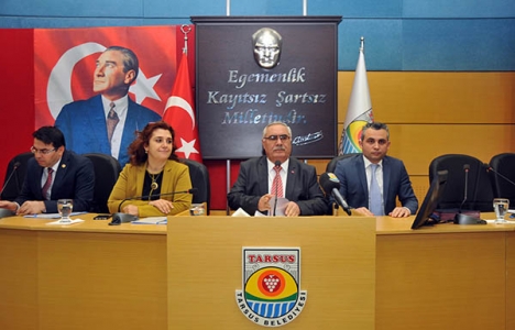 Tarsus Belediye Meclisi'nde imar planları görüşüldü!
