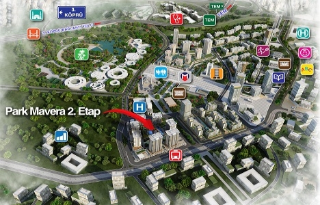 Park Mavera 2 evleri nerede?