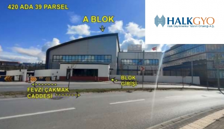 Halk GYO Kocaeli Şekerpınar Binasının 2023 yıl sonu değeri 600 milyon TL!