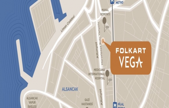 Folkart Vega nerede, konum bilgisi!