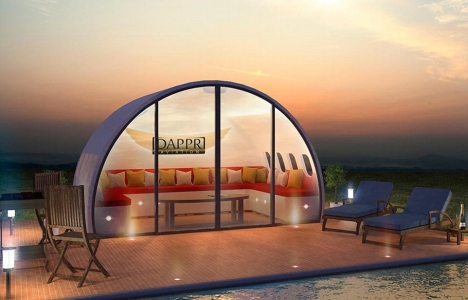 Uçak hurdasından lüks ev yaptılar!