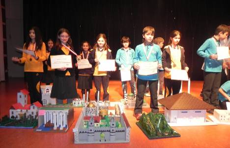 Öğrenciler en güzel maket için yarıştı!