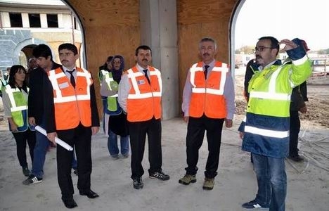 Ankapark projesinde denetleme günü!