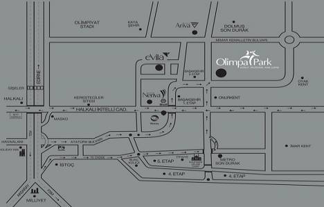 Olimpa Evleri Başakşehir adres!