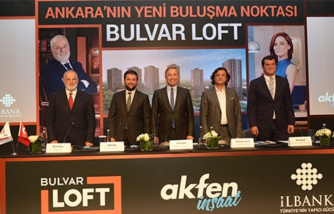Akfen Bulvar Loft fiyatları 290 bin TL den başlıyor!