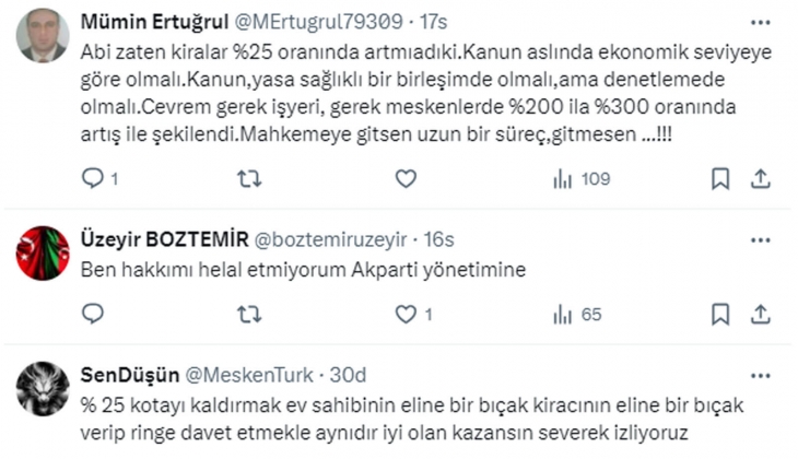  Kiralara yüzde 25 sınırlaması geri gelsin diyenler var! Ev sahibi ve kiracıları neler bekliyor?