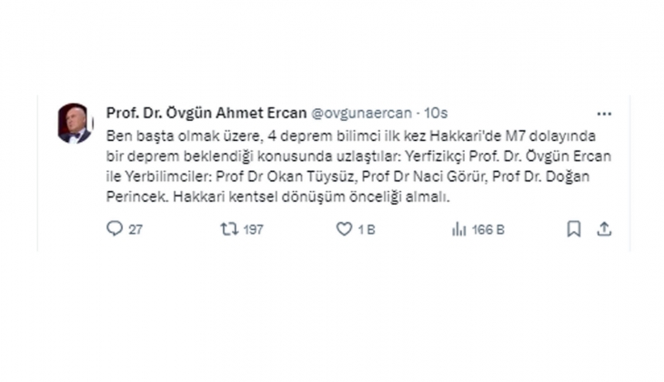 4 deprem bilimci uzlaştı: O ilde 7 büyüklüğünde deprem bekleniyor! Dönüşüm önceliği verilmeli!