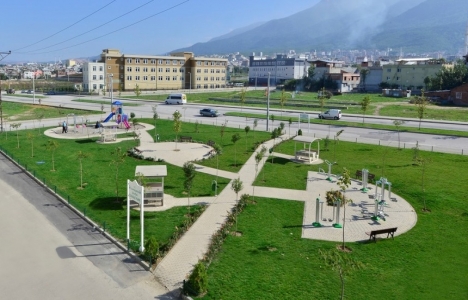 Yıldırım Belediyesi'nden 345 park!
