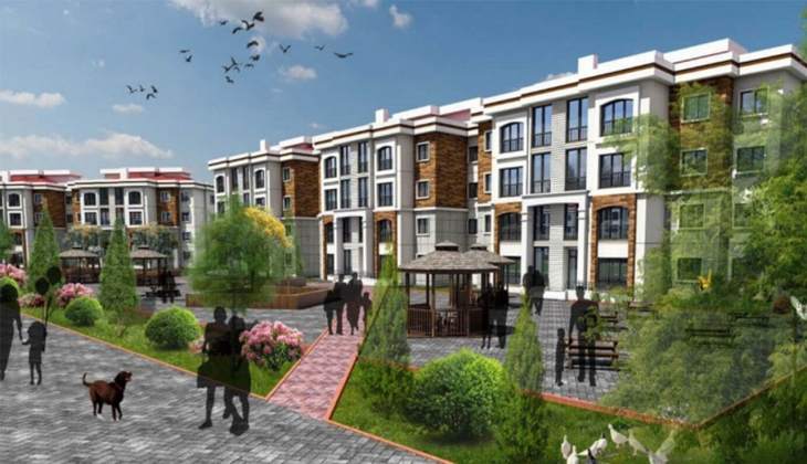 Tokat Turhal TOKİ de 2+1 ler 608 bin TL ye!