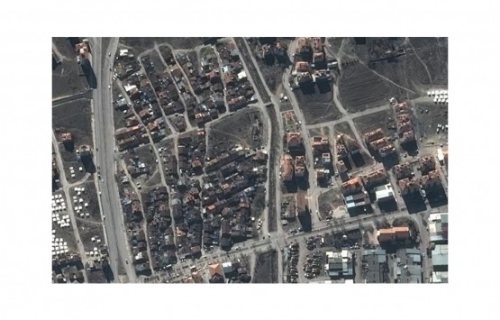 Elazığ'da yıkılan binaların öncesi ve sonrasının uydu görüntüleri! 