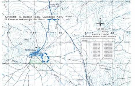 TANAP projesi için Kırıkkale Gülkonak'ta arkeolojik alan değerlendirmesi yapıldı!
