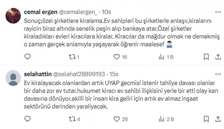 Kiralara yüzde 25 zam sınırı uzarsa, 1-2 odalı evlerin kirası 50 bin TL olur! Ev sahipleri ve kiracılar aman dikkat!