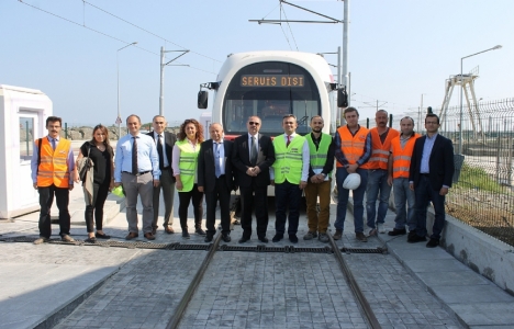 Samsun Tekkeköy raylı sistem hattında test sürüşleri başladı!