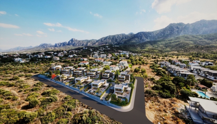 Tilia Luxury Villas ta teslimler 2026 Haziran’da!