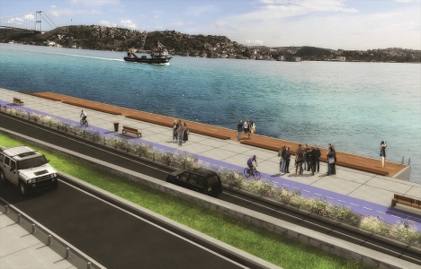 Sarıyer ve Beykoz da sahil şeridi genişletiliyor!