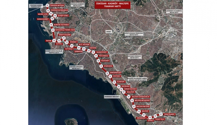 Üsküdar-Kadıköy-Maltepe Tramvayı nın tasarımları tamamlandı! İşte Anadolu Yakası nın ilk cadde tramvayı!