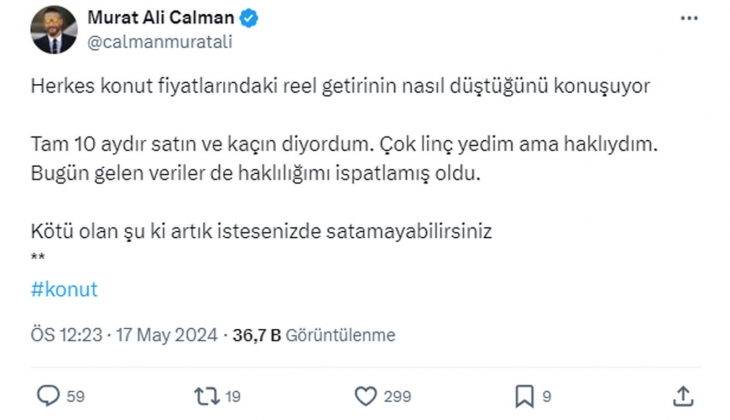 Artık isteseniz de elinizdeki evi satamayabilirsiniz! 