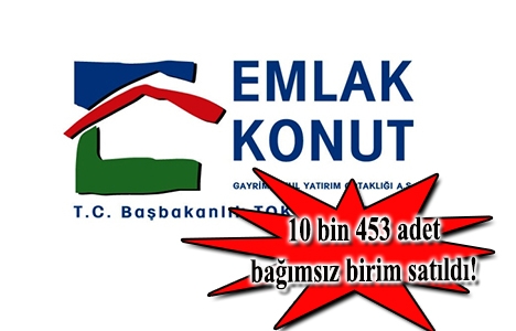 Emlak Konut 2015'te 6,32 milyar TL'lik satış yaptı!