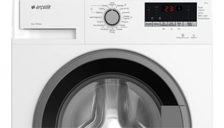 Arçelik 9 kg çamaşır makinelerinde 3 bin TL indirim fırsatı! 17 Mayıs 2023 fiyat listesi...