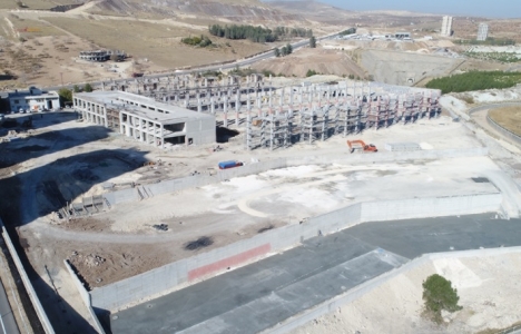 Şanlıurfa Fuar Merkezi'nin inşaatı yükseliyor!