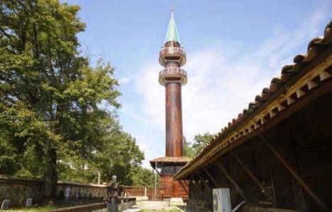 6 asırlık Yedi Kızlar Camii minaresine kavuştu!