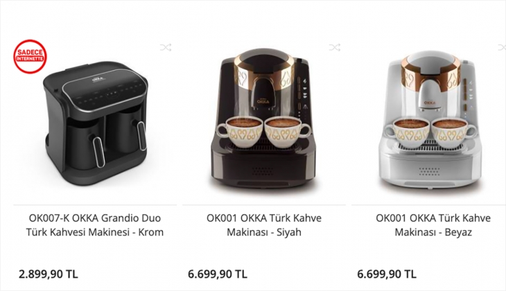 Kahvesiz uyanamayanlar için Okka lı bi kahve zamanı! 19 Eylül 2022 Arzum Okka fiyat listesi!