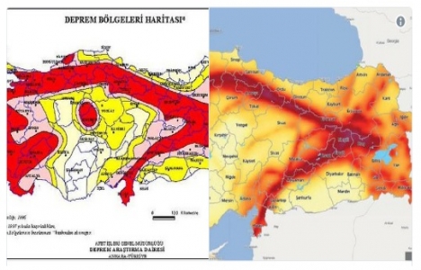 Türkiye nin deprem haritası 21 yıl sonra güncellendi!
