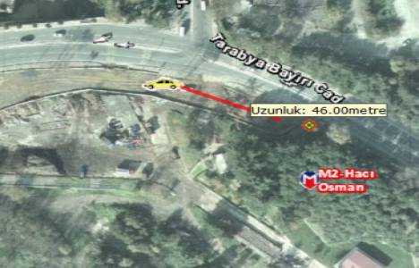 Şişhane Hacıosman metro aktarması!