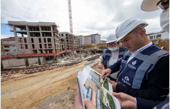 KİPTAŞ Tuzla Meydan Evler de örnek daire tamamlanıyor!