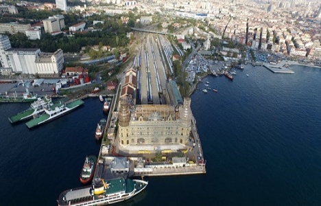 Gebze-Haydarpaşa ve Sirkeci- Halkalı banliyö hatları havadan görüntülendi!