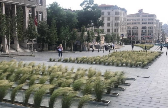 Şişhane Meydanı düzenlemesi görenleri şaşkına çevirdi!