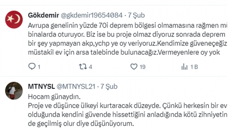 Halka 330 metrekare ücretsiz konut arsası tahsis edilsin! Mimar Şenol Gökner den ulusal konut projesi çağrısı!