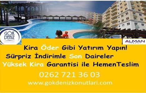 Gebze Gökdeniz Konutları'nda yüksek kira garantili hemen teslim daireler!