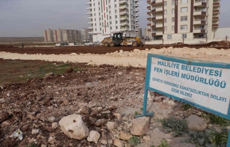 Şanlıurfa Haliliye'deki iki mahallede yeni yollar açılıyor!