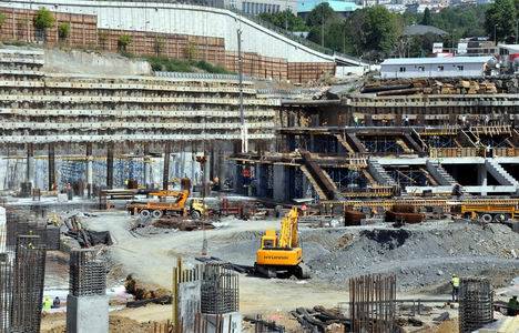 Vodafone Arena inşaatının son hali böyle!