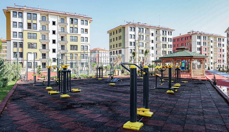 Gaziantep İslahiye deki deprem konutları teslim için gün sayıyor!