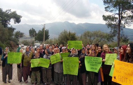 İzmir Kemalpaşa’da RES projeleri protesto edildi!