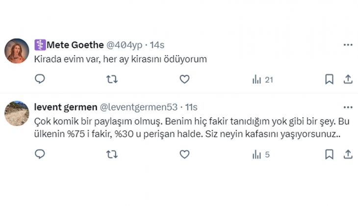 Sosyal medyada dikkat çeken soru: Emekli olup da kirada evi olmayan tanıdığınız var mı?