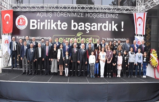 Girne Belediyesi'nin yeni hizmet binası açıldı!