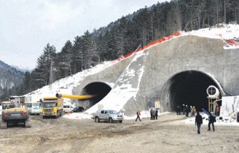 Ilgaz Dağı Tüneli 8 dakikada geçilecek!