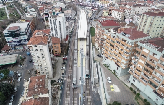 Gebze-Halkalı demir yolu hattı havadan görüntülendi!
