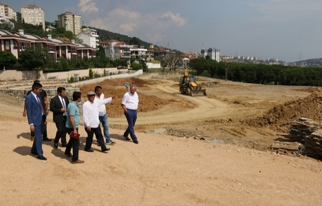 Kartal'da park yapım çalışmaları devam ediyor!